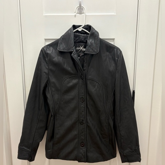 Genuine Leather Women’s Jacket Size S Button Down Western - Picture 1 of 6